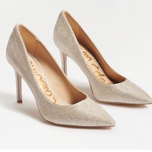 Sam Edelman glitter pointy toe pumps size 11